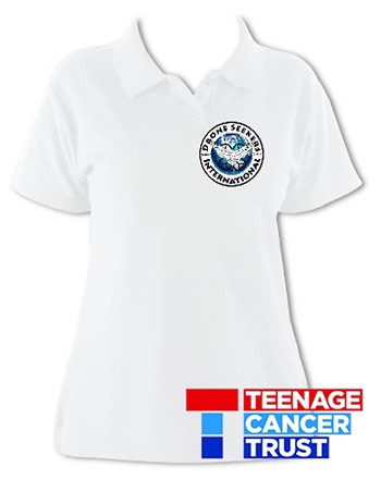 Womens White Polo Shirt